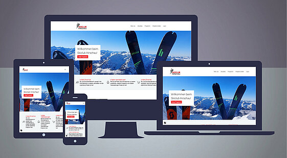 Relaunch Homepage Skiclub Hirschau