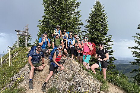 Wanderung auf der Nagelfluhkette